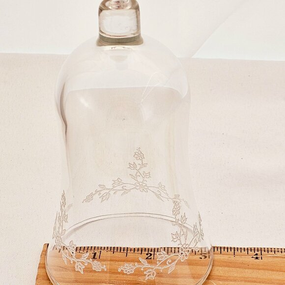 Homco Cathedral Floral Sconce Votive Candle Holder 6" etched garland cottagecore - Picture 7 of 7